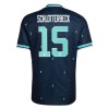 Camisetas Alemania N. Schlotterbeck 15 Segunda Copa Mundial 2026 - Hombre