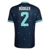 Camisetas Alemania Rudiger 2 Segunda Copa Mundial 2026 - Hombre