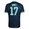 Camisetas Alemania Wirtz 17 Segunda Copa Mundial 2026 - Hombre