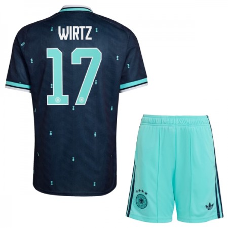 Camisetas Alemania Wirtz 17 Segunda Copa Mundial 2026 - Niño (+ Pantalones)