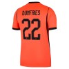 Camisetas Países Bajos Dumfries 22 Primera Copa Mundial 2026 - Hombre