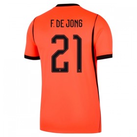 Camisetas Países Bajos Frenkie de Jong 21 Primera Copa Mundial 2026 - Hombre