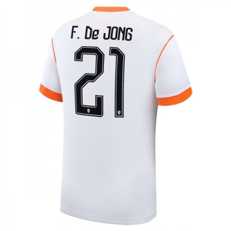 Camisetas Países Bajos Frenkie de Jong 21 Segunda Copa Mundial 2026 - Hombre