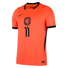 Camisetas Países Bajos Gakpo 11 Primera Copa Mundial 2026 - Niño (+ Pantalones)