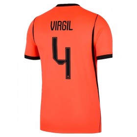 Camisetas Países Bajos Virgil 4 Primera Copa Mundial 2026 - Hombre