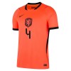 Camisetas Países Bajos Virgil 4 Primera Copa Mundial 2026 - Niño (+ Pantalones)