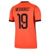 Camisetas Países Bajos Weghorst 19 Primera Copa Mundial 2026 - Hombre