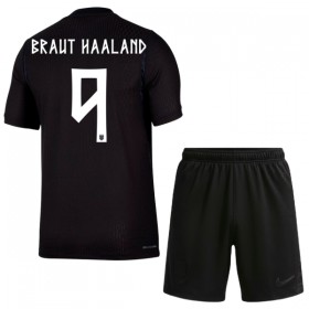 Camisetas Noruega Haaland 9 Segunda Copa Mundial 2026 - Niño (+ Pantalones)
