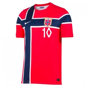 Camisetas Noruega Odegaard 10 Primera Copa Mundial 2026 - Niño (+ Pantalones)