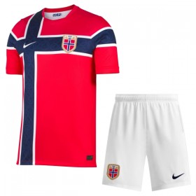 Camisetas Noruega Primera Copa Mundial 2026 - Niño (+ Pantalones)