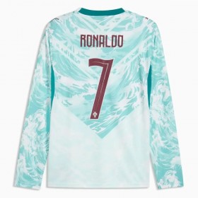 Camisetas Portugal Ronaldo 7 Segunda Copa Mundial 2026 Manga Larga - Hombre