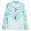 Camisetas Portugal Ronaldo 7 Segunda Copa Mundial 2026 Manga Larga - Hombre