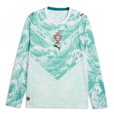 Camisetas Portugal Segunda Copa Mundial 2026 Manga Larga - Hombre