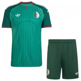 Camisetas Argelia Segunda Copa Mundial 2026 - Niño (+ Pantalones)