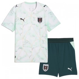 Camisetas Austria Segunda Copa Mundial 2026 - Niño (+ Pantalones)