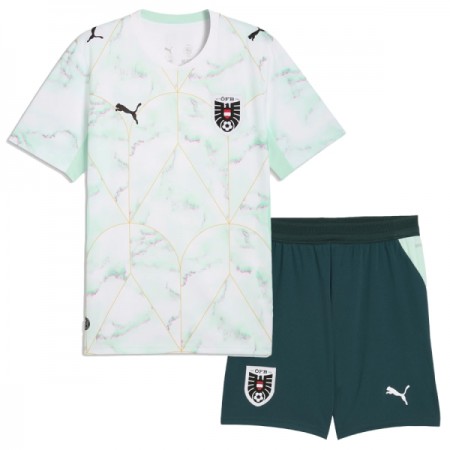 Camisetas Austria Segunda Copa Mundial 2026 - Niño (+ Pantalones)