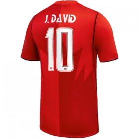 Camisetas Canadá J. David 10 Primera Copa Mundial 2026 - Hombre