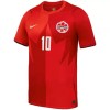 Camisetas Canadá J. David 10 Primera Copa Mundial 2026 - Hombre
