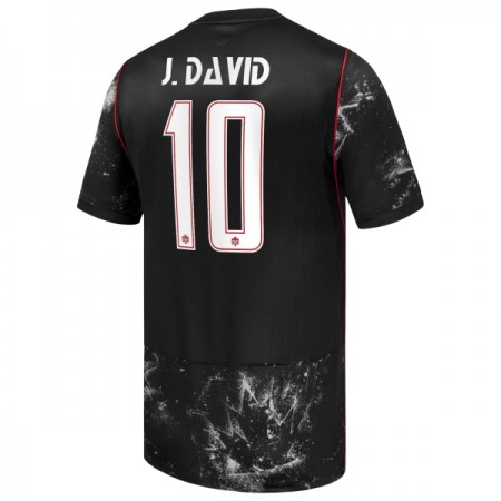 Camisetas Canadá J. David 10 Segunda Copa Mundial 2026 - Hombre