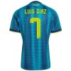 Camisetas Colombia Luis Diaz 7 Segunda Copa Mundial 2026 - Hombre