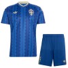 Camisetas Suecia Segunda Copa Mundial 2026 - Niño (+ Pantalones)