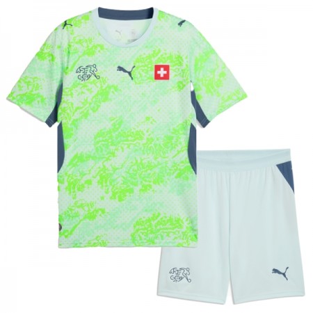 Camisetas Suiza Segunda Copa Mundial 2026 - Niño (+ Pantalones)