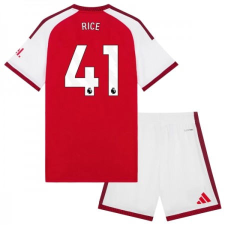 Camisetas Arsenal Rice 41 Primera 2026/27 - Niño (+ Pantalones)