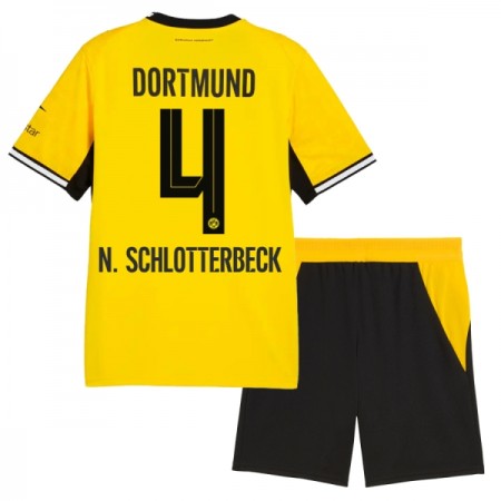 Camisetas Borussia Dortmund N. Schlotterbeck 4 Primera 2026/27 - Niño (+ Pantalones)
