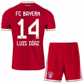 Camisetas FC Bayern de Múnich Luis Diaz 14 Primera 2026/27 - Niño (+ Pantalones)