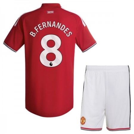 Camisetas Manchester United B. Fernandes 8 Primera 2026/27 - Niño (+ Pantalones)