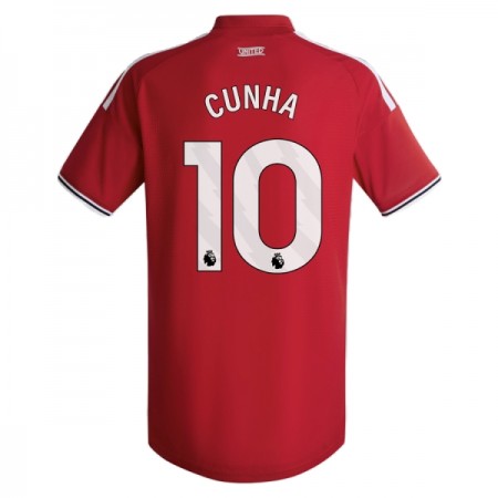 Camisetas Manchester United Cunha 10 Primera 2026/27 - Hombre