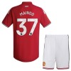 Camisetas Manchester United Mainoo 37 Primera 2026/27 - Niño (+ Pantalones)