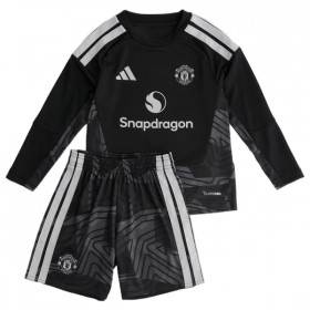Camisetas Manchester United Portero Primera 2026/27 Manga Larga - Niño (+ Pantalones)
