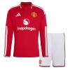 Camisetas Manchester United Primera 2026/27 Manga Larga - Niño (+ Pantalones)