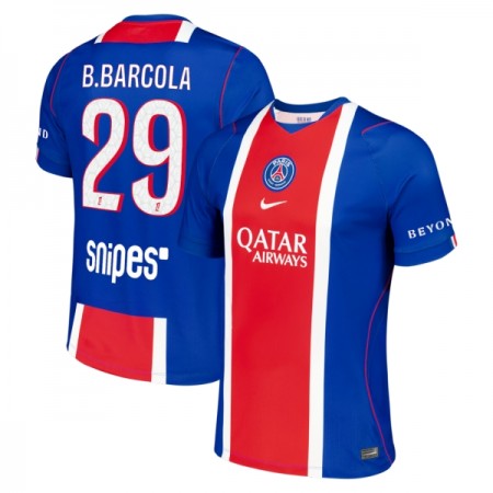 Camisetas Paris Saint Germain Bradley Barcola 29 Primera 2026/27 - Hombre