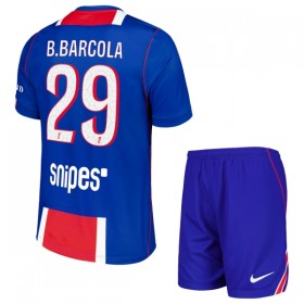 Camisetas Paris Saint Germain Bradley Barcola 29 Primera 2026/27 - Niño (+ Pantalones)