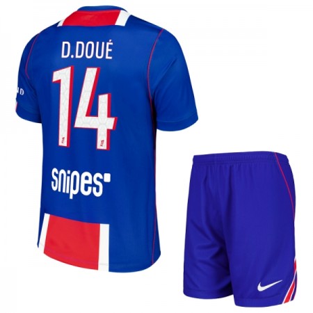 Camisetas Paris Saint Germain Desire Doue 14 Primera 2026/27 - Niño (+ Pantalones)