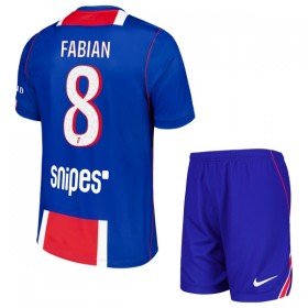 Camisetas Paris Saint Germain Fabian 8 Primera 2026/27 - Niño (+ Pantalones)