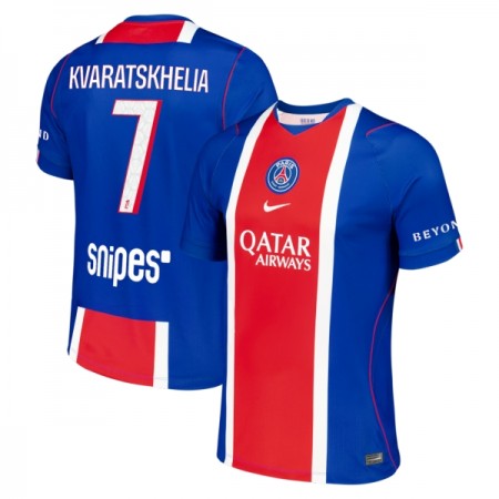 Camisetas Paris Saint Germain Kvaratskhelia 7 Primera 2026/27 - Hombre