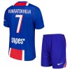 Camisetas Paris Saint Germain Kvaratskhelia 7 Primera 2026/27 - Niño (+ Pantalones)