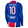 Camisetas Paris Saint Germain O. Dembele 10 Primera 2026/27 Manga Larga - Hombre