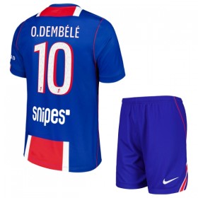 Camisetas Paris Saint Germain O. Dembele 10 Primera 2026/27 - Niño (+ Pantalones)