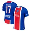 Camisetas Paris Saint Germain Vitinha 17 Primera 2026/27 - Hombre