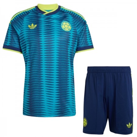 Camisetas Colombia Segunda Copa Mundial 2026 - Niño (+ Pantalones)