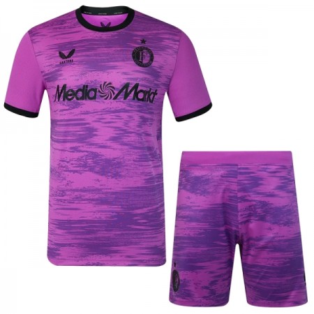 Camisetas Feyenoord Rotterdam Portero 2026/27 Violeta - Niño (+ Pantalones)