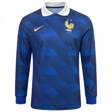 Camisetas Francia Primera Copa Mundial 2026 Manga Larga - Hombre