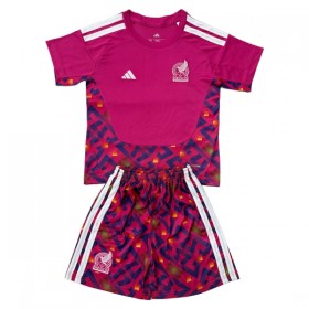 Camisetas México Portero Primera Copa Mundial 2026 - Niño (+ Pantalones)