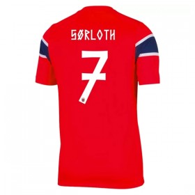 Camisetas Noruega Sorloth 7 Primera Copa Mundial 2026 - Hombre