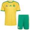 Camisetas Sudáfrica Primera Copa Mundial 2026 - Niño (+ Pantalones)