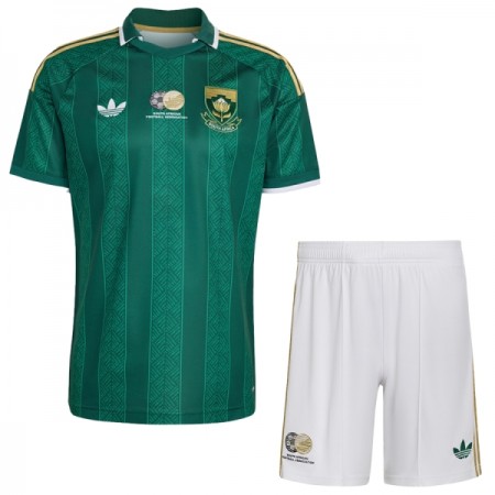 Camisetas Sudáfrica Segunda Copa Mundial 2026 - Niño (+ Pantalones)